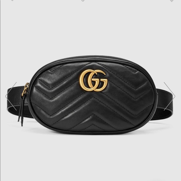 Gucci Handbags - Gucci GG Matelasse Leather Belt Bag